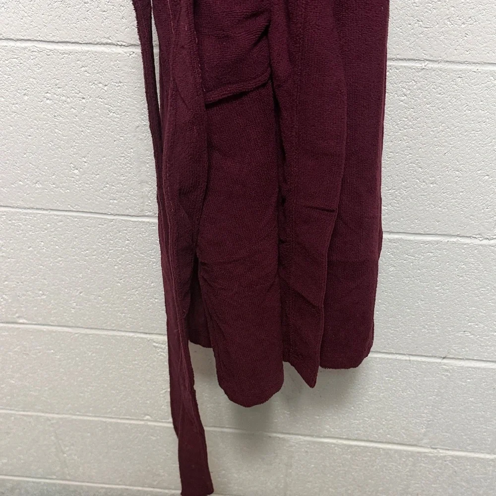 FashGudim Burgundy Robe - Picture 9 of 10